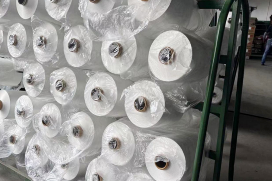 Área de producción-productos semiacabados DTY