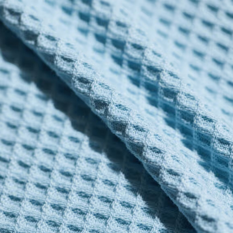 Tejidos cómodos de punto gofre